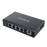 Reolink RLA-PS1E 5-PORT Gigabit Poe Switch With 65W Power Budget. Fixed Price $44.99.