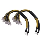 2 X 6-PIN Connector Power Supply Cable For Bitmain Antminer APW3 APW5 APW7. Fixed Price $19.99.