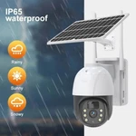 Sansco 2PCS Wi-fi Solar Ptz 3MP Security Camera 2-WAY Audio Pir Wireless. Fixed Price $99.98.