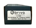 Brivo B-bspm Mullion Mount Tri-technology Reader Bluetooth Smart And Prox. Fixed Price $98.76.