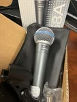 Beta 58A Supercardioid Dynamic Vocal Microphone. Fixed Price $64.99.