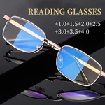 Metal Reading Glasses Anti Blue Light Frame Women High-definition Presb. Fixed Price $15.49.