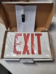 New Hc-exits-dvr Ermergency Sign Red Double Faced Damp Location Camera. Fixed Price $199.95.