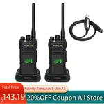 2PACK Retevis Dmr IP67 AES256 Noise Cancelling Two Way Radio 2800MAH For Outdoor. Fixed Price $178.99.