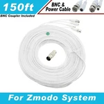 White Premium 150FT High Quality Bnc Cables For Zmodo PKD-DK4216, PKD-DK0855. Fixed Price $33.99.