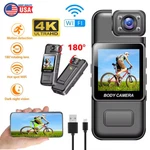 Hd 4K Mini Wifi Camera Video Recorder Sports Dvr Police Body Night Vision. Fixed Price $23.99.