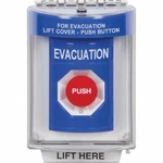 SS2431EV-EN Sti Blue Indoor/outdoor Flush Turn-to-reset Stopper Station. Fixed Price $87.00.