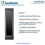 New!!! Geovision GV-DFR1352 Door Frame Key Card READER/IP66/RS-485/13.56MHZ. Fixed Price $87.01.