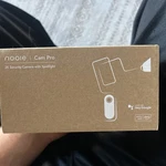 Nooie Pro, 2K Security Camera W/ Spotlight, 2-WAY Audio, Color Night Vision. Fixed Price $30.00.