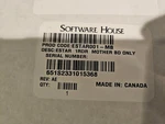 New Sealed Software House ESTAR001-MB Rdr Mother Board Only. Fixed Price $399.00.