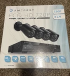 Amcrest AMDV7214-4B-B 4CH HD720P High Resolution Camera New Open Box. Fixed Price $80.00.