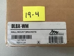 Middle Atlantic Products Dlbx-wm Wall Mount Brackets New / Nib. Fixed Price $7.49.