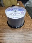 50 Verbatim Life Series Dvd+r 16X 4.7GB White Inkjet Printable Spindle 98492. Fixed Price $16.00.
