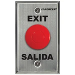 Seco-larm SD-7201RCPE1Q " Red Mushroom-cap Button. No/nc Contact, Rated 5A. Fixed Price $64.00.
