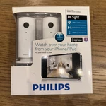 2 Philips M100D/37 Insight Surveillance Camera Wifi Home Monitor For Iphone Ipad. Fixed Price $23.05.