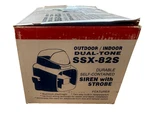 Amseco Potter SSX-52S Indoor/outdoor Durable Siren/strobe Blue Lens 4150034. Fixed Price $99.99.