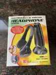 Vidpro WH-1000M High Frequency Rf Wireless Headphone System Tested Works Great. Fixed Price $39.99.