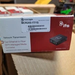 Interlogix MCR205-1T/1S Fast Ethernet To Fiber Sfp ! Brand New. Fixed Price $80.00.