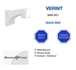 Verint WM-001 Heavy Duty Wall Mount Arm Kit For Indoor / Outdoor Cameras. Fixed Price $29.00.