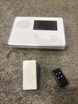 2GIG-CNTRL2-345 Home Security Control Panel With Wireless Remote (untested). Fixed Price $60.00.