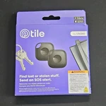 Tile Mate Bluetooth Tracking Device 2-PACK Gps Find Lost Items Send Sos Alert. Fixed Price $21.89.