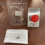 Alarm Controls TS-32 Single Gang 1.5" Red Mushroom Button Push For Emergency. Fixed Price $59.99.