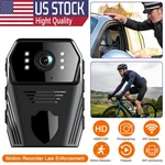 Wifi Mini Camera Camcorder Body Police With Audio Video Dvr Ir Night 32G. Fixed Price $32.98.