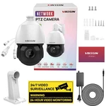 Vikylin 4K Ptz Poe Security Camera With 25X Zoom 360 Coverage Ir Outdoor Ndaa. Fixed Price $150.22.
