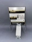 Each Leviton: 05621-2W, White, Single Pole Rocker Switch, 20A-120/277V, New. Fixed Price $9.97.