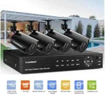 Floureon Security Ntsc System 4 Ahd Cameras, 720P, 8CH Dvr. Fixed Price $90.00.