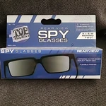 Spy Sunglasses Rearview Vision See Behind You Top Secret Flexible Frames. Fixed Price $7.00.