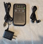 Deluxe Magic Hearing Device Z13-4118 With Power Adapter. Fixed Price $13.99.