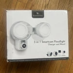 Wasserstein 3-IN-1 Floodlight Charger Mount For Wyze & Noorio Cameras White. Fixed Price $25.00.