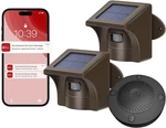 Pro 3 Smart Solar Driveway Alarm - 1/2 Mile Wireless Motion Sensor System. Fixed Price $149.99.