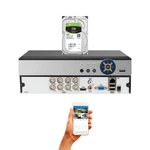 Evertech Channel H.265 Analog Digital Video Recorder And 8TB Hdd Remote Access. Fixed Price $359.99.