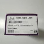 Hes 5200C-12/24D-LBSM Electric Strike With Complete Pac Faceplate Option New. Fixed Price $170.00.