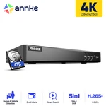 Annke 4K Video 8CH Dvr Security Recorder 8MP Human Motion Detection H.265+. Fixed Price $364.49.