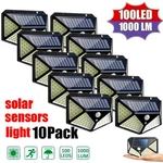 Solar Power 100 Leds Light Pir Motion Sensor Outdoor Security Lamp Wall Garden. Fixed Price $45.04.