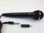 Fico Uni-directional Microphone, 1/4" Cable With 3.5 Mono Adapter. Fixed Price $5.95.