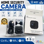 A12 1080P Wi-fi Surveillance Camera Night Vision Motion Detection Indoor Usb. Fixed Price $30.00.