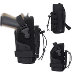 Tactical Molle Gun Holster Quick Locking System Concealed Carry Pistol Pouch Bag. Fixed Price $14.99.