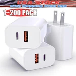 For Iphone 14 13 11 20W Fast Charger Block Usb Type Wall Power Adapter Lot. Fixed Price $326.65.