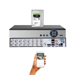 Evertech 16 Channel H.265 Security Dvr 1TB Recorder For Camera System. Fixed Price $199.95.