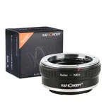 K&f Concept Adapter For Rollei Qbm Mount Lens To Sony Nex A5000 A7II A7R. Fixed Price $25.75.