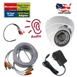 Evertech 1080P Security Camera Indoor Outdoor 50FT Cable Cctv Mic 12V Dc Adapter. Fixed Price $44.97.