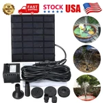 Solar Power Fountain Submersible Floating Water Pump Bird Bath Pond Garden Pool. Fixed Price $8.99.