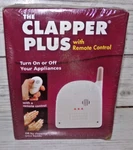 Clapper Plus With Remote Control New Sealed Turn Off Items By Hand Or. Fixed Price $17.50.