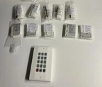 Networks SMCWK01-Z Wireless Keypad 752.9740NA And 10 Sensors. Fixed Price $75.00.