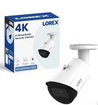 Lorex 4K 8MP Ip Bullet Poe White Wired Security Camera E842CA. Fixed Price $90.99.