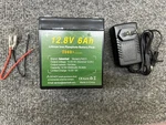 Talentcell 12.8V 6AH 2000+ Cycles Lithium Iron Phosphate Battery Pack. Fixed Price $18.00.